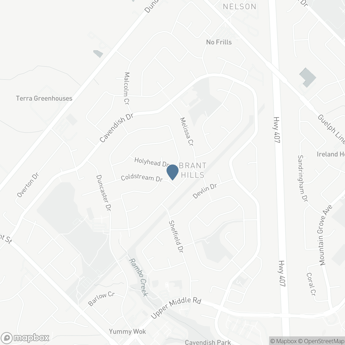 2320 MIDDLESMOOR Crescent, Burlington, Ontario L7P 3X7